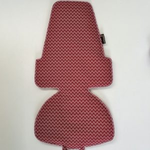 Rood zigzag inlay kussen voor de bobike maxi