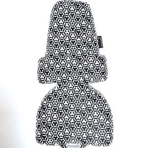 Geometric inlay kussen voor de bobike mini