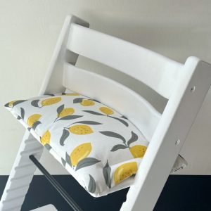 Lemon gecoat zitkussen voor de Tripp Trapp kinderstoel