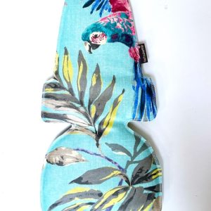Tropical aqua inlay kussen voor de bobike mini