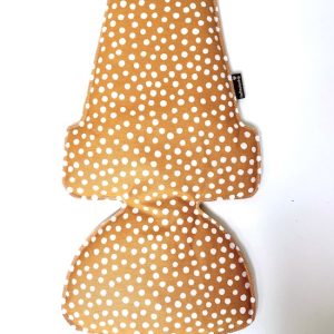 Dots Okergeel inlay kussen voor de bobike maxi