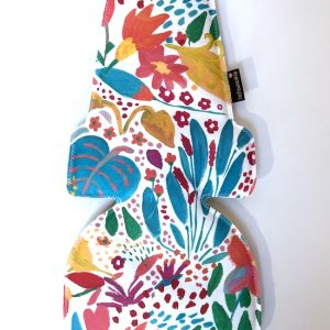 Flower art inlay kussen voor bobike mini