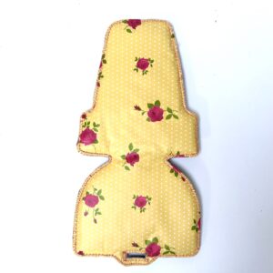 Little roses yellow inlay kussen voor bobike mini