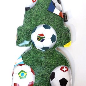 Soccer inlay kussen voor de bobike mini