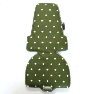 Old green stars inlay kussen voor bobike mini