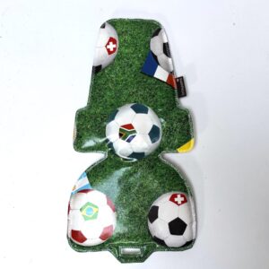 Soccer inlay kussen voor de bobike mini